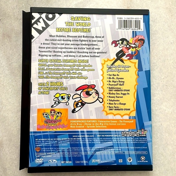 Cartoon Network The Powerpuff Girls DVD edition Powerpuff Bluff - Picture 7 of 7